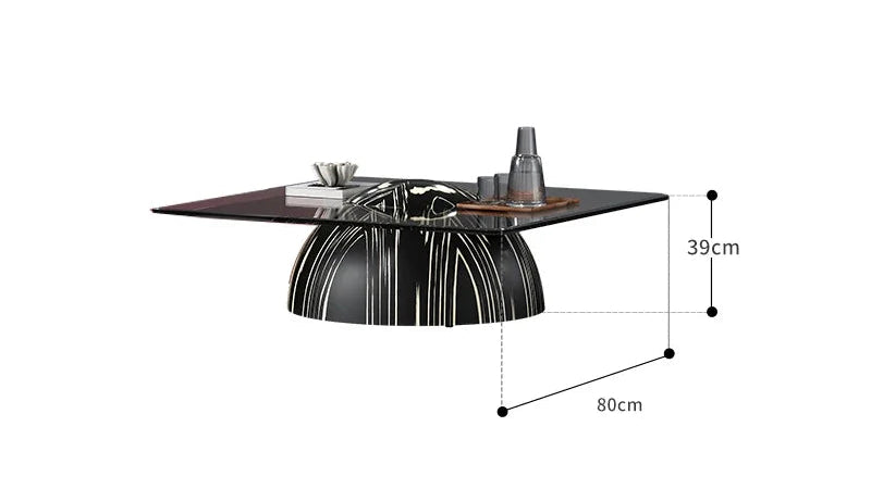 Tempered Glass Coffee Table