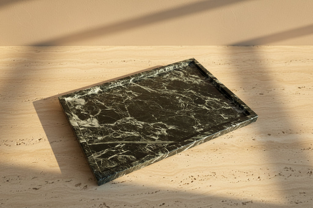 Carved Marble Tray