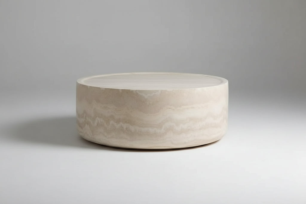 Round Drum Centre Table