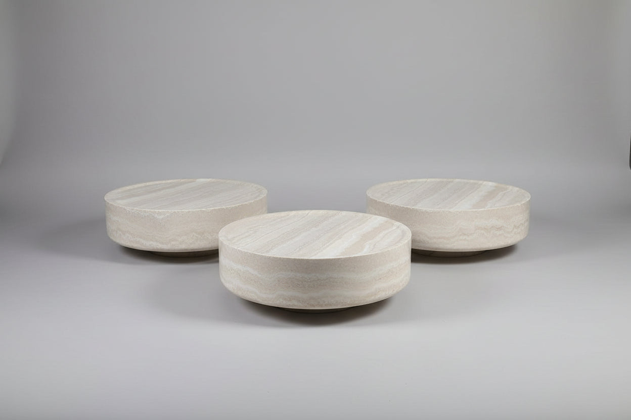 Marble Steel Side Table