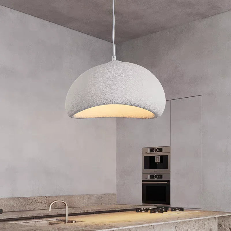 Sculpted Organic Pendant Light