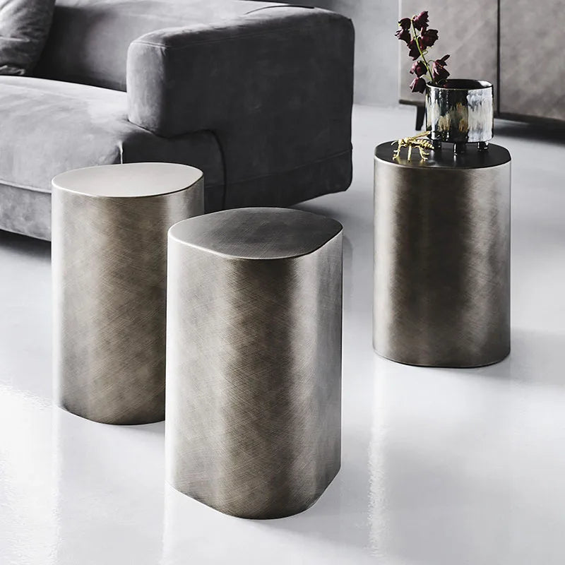 Steel Accent Side Table