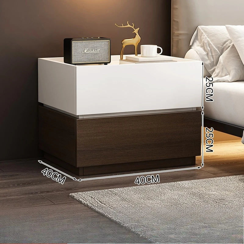 Wood Frame Nightstand