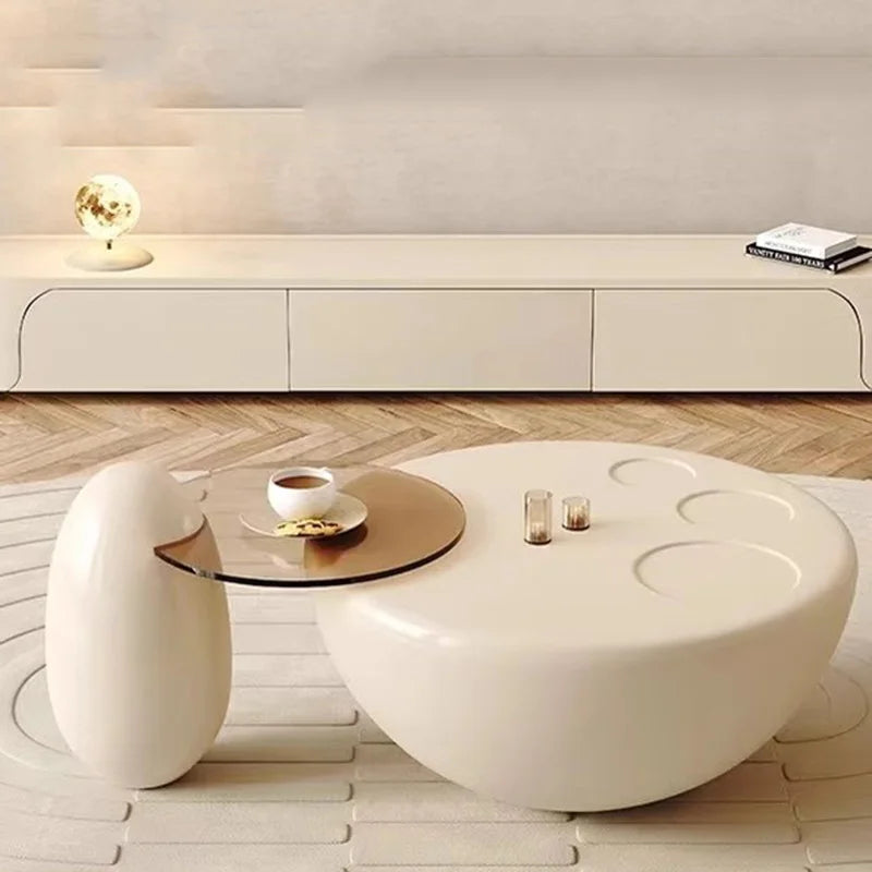Pine Round Coffee Table