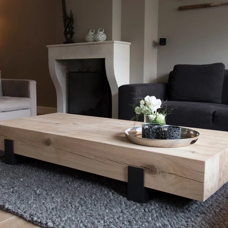 Pine Finish Rectangular Table