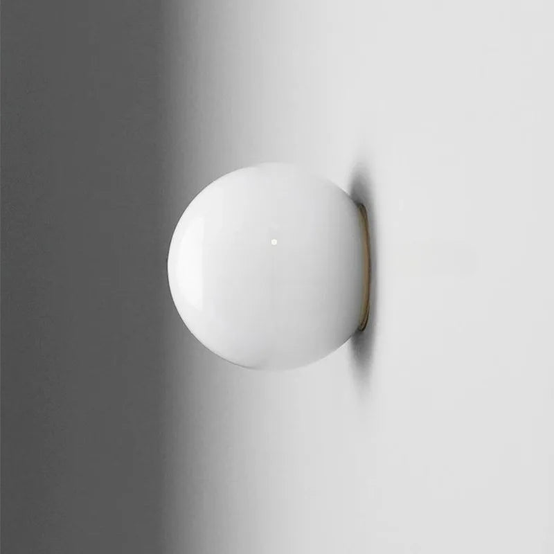 Marble Ball Copper Wall Sconce