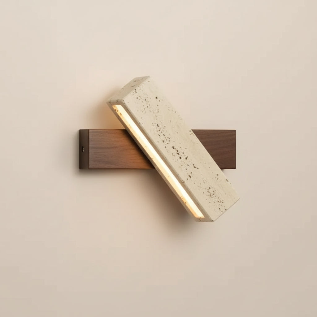 Dimmable Stone Sconce