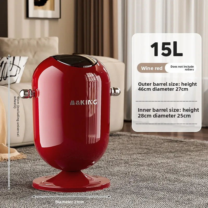 Swing-Lid Waste Bin