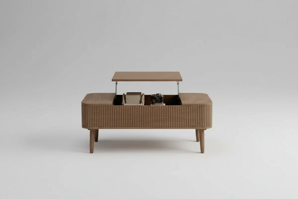 Fluted Lift Table