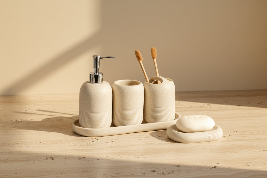 Five-Piece Vanity Set